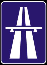 Dopravná značka diaľnice