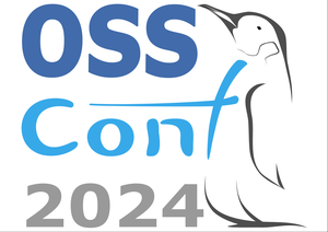 logo konferencie OSSConf 2024, autori: Rudolf Blaško, Peter Štrba