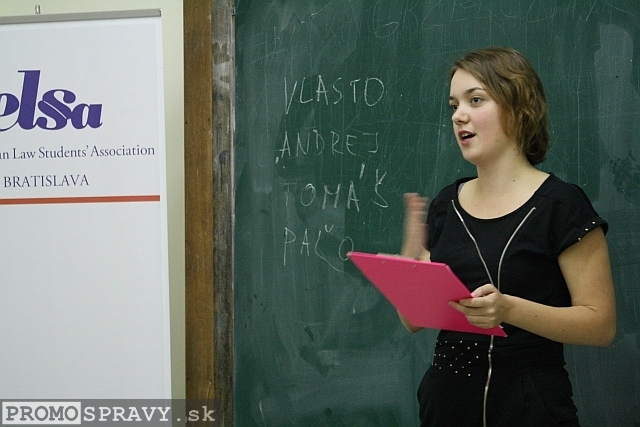 Gabika Čepičanová – členka klubu Slovenskí Toastmasters, foto: Miloslav Ofúkaný