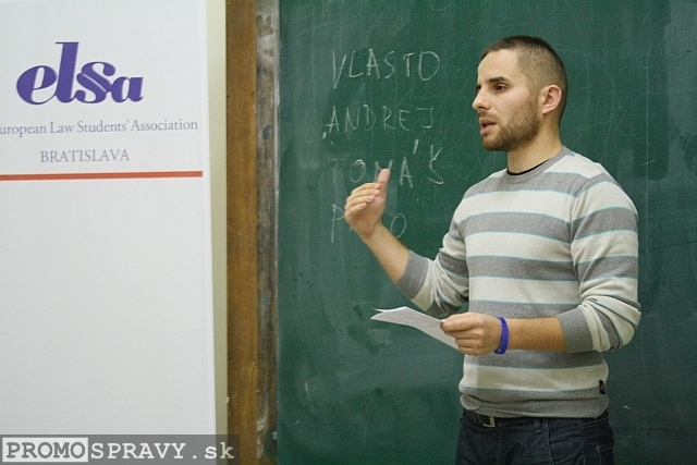 Anton Kovalčík – prezident klubu Slovenskí Toastmasters, foto: Miloslav Ofúkaný