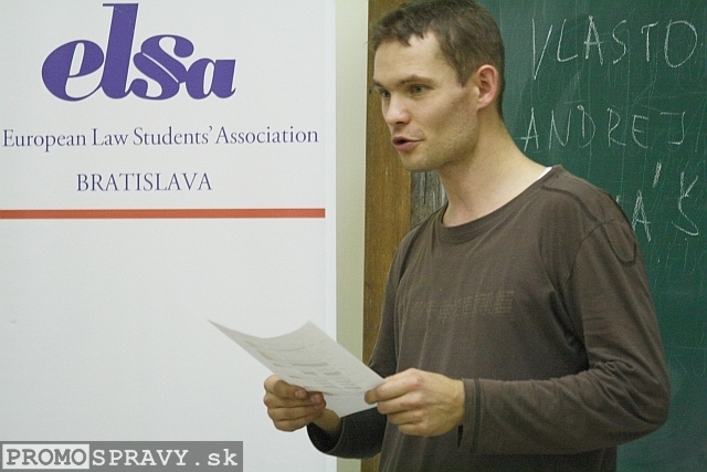 Marián Krátky – člen klubu Slovenskí Toastmasters, foto: Miloslav Ofúkaný