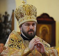 Pravoslávny metropolita Hilarion, vikárny biskup moskovského patriarchátu a celého Ruska, foto: http://clericalwhispers.blogspot.com
